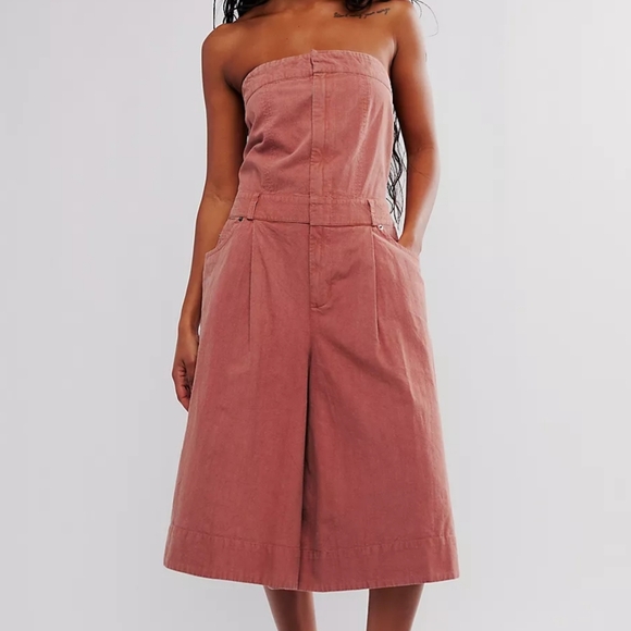 Free People Juniper Jumpsuit Auburn - Picture 3 of 11